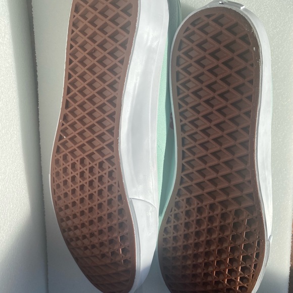 Vans Court Bay/True Shoes Woman’s 9.5 Mint Green - Picture 5 of 11